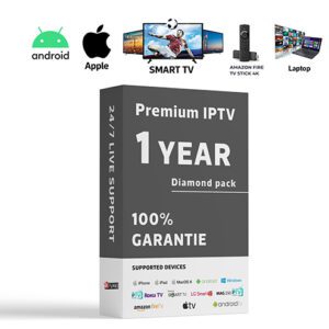 12 månaders Premium IPTV-prenumeration