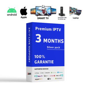 3 månaders Premium IPTV-prenumeration