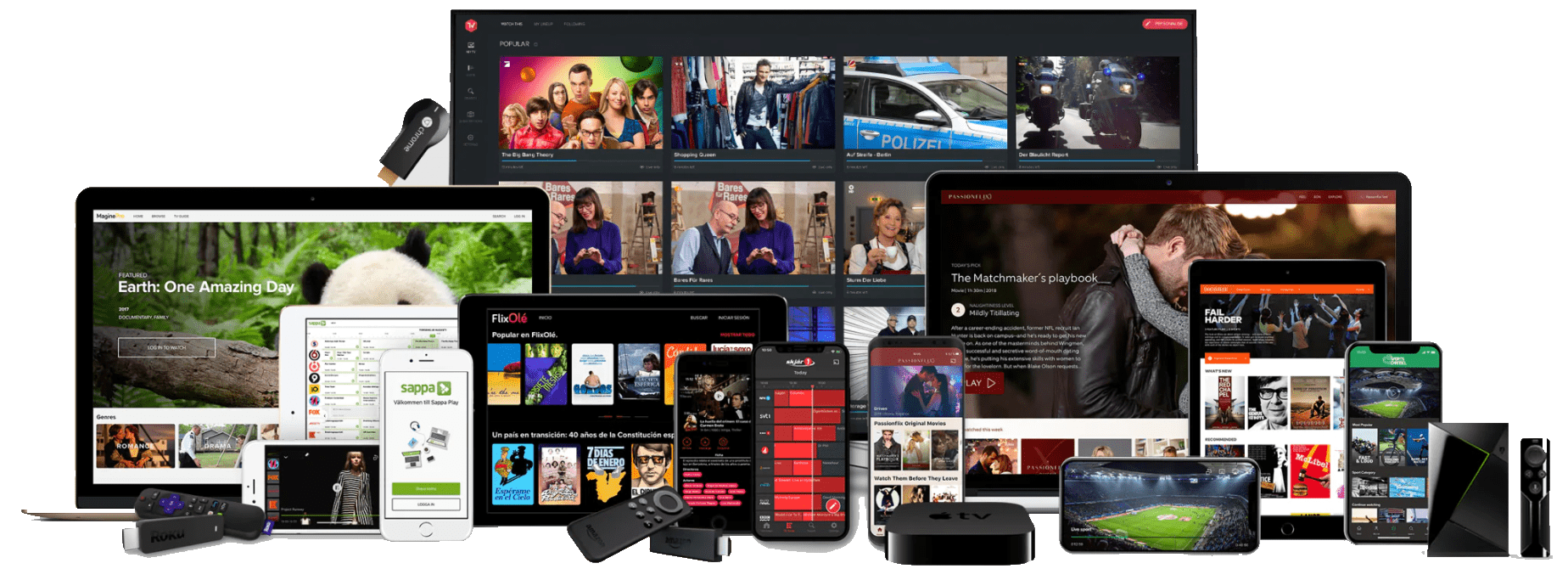 Smart TV & Phone, PC, TV & MAG Box - Best IPTV Service Provider - SmartxIPTV